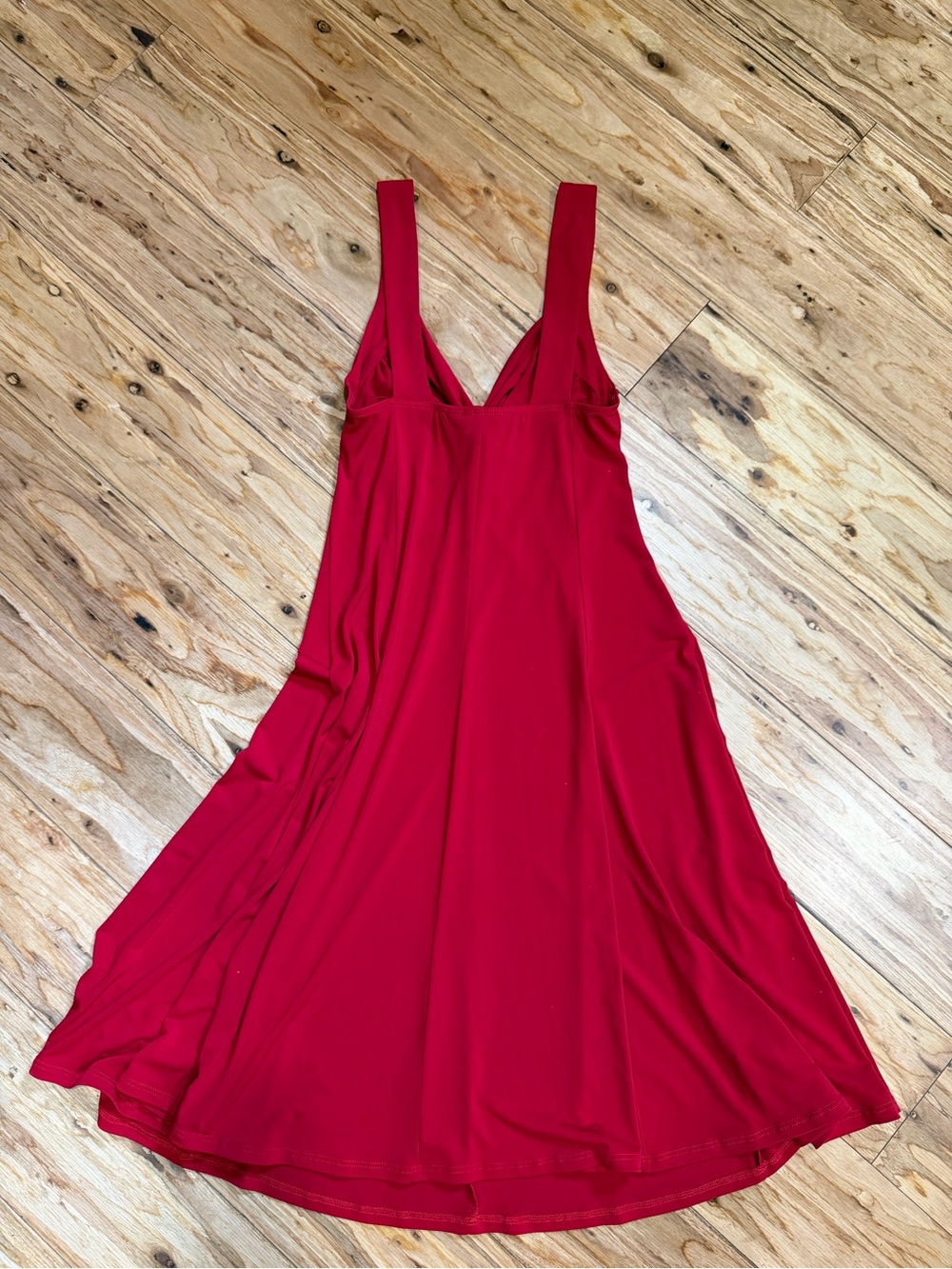 Moda International Red A-Line Sleeveless Dress - Picture 3 of 3